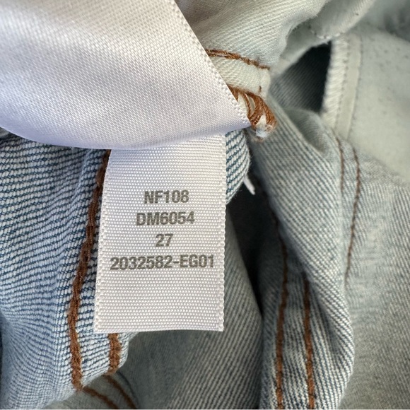 Madewell High-Rise The Perfect Vintage Straight Leg Jean - Alderton Wash - Picture 10 of 16